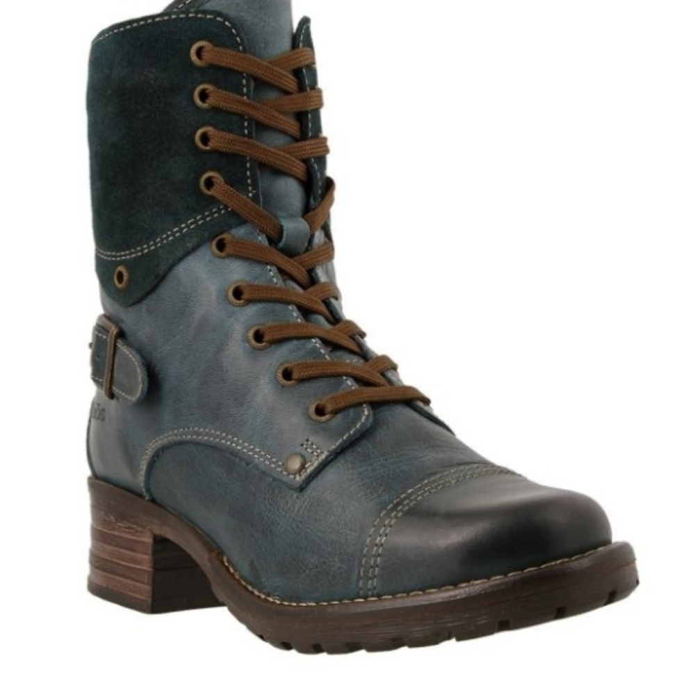 Täos CRAVE Suede Leather Combat Boots